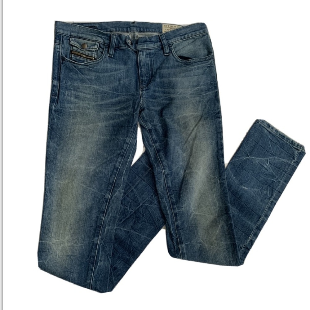 DIESEL LIVY-BIKER Stretchy Skinny Jeans W 28 L 32